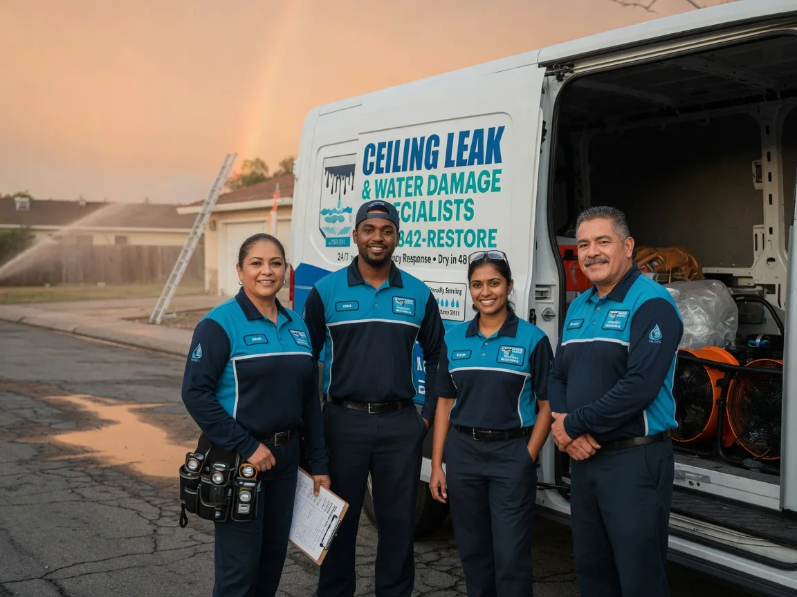 Ceiling Leak Cleanup company in New Ross, IN